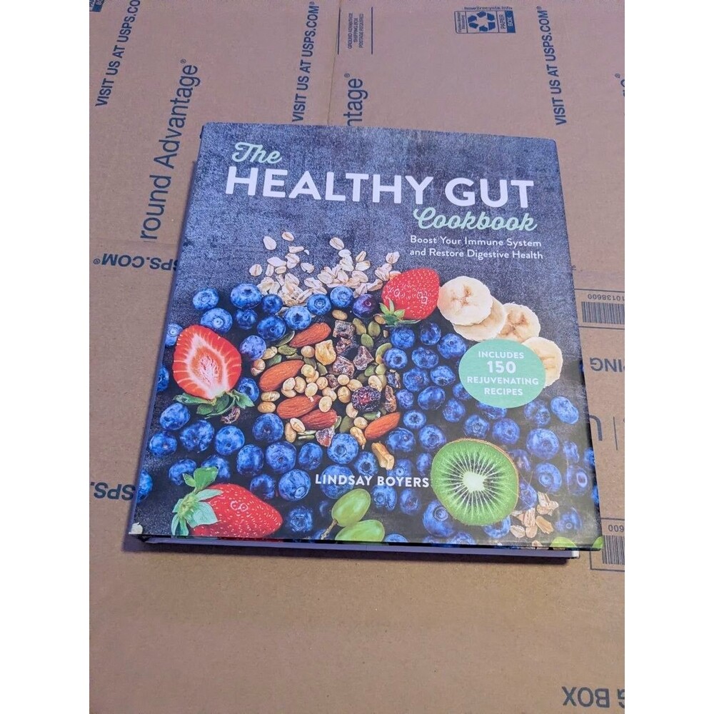 The Healthy Gut Cookbook by Lindsay Boyers Hardcover Digestive Health